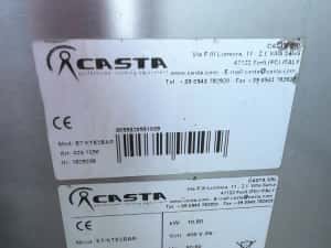 Gratar / plita electrica profesionala striata - 2 zone de gatit - suport inox - linia 700 - Italia - model nou — miniatura 6