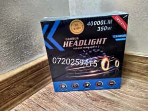 Set Becuri LED H7 Canbus 350W/40000LM 6000K / 9-30V PHILIPSCSP — miniatura 1
