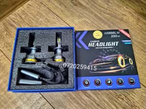 Set Becuri LED H7 Canbus 350W/40000LM 6000K / 9-30V PHILIPSCSP — miniatura 10
