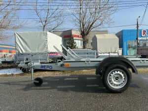 Remorca Transport Motociclete basculabila 750 kg 1 axa - 2.30mx1,50m — miniatura 3
