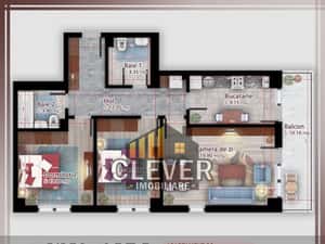 Apartament 3 camere spațios 85mp,  12 min Metrou Teclu - Pallady — miniatura 1