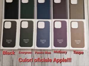 Huse piele Leather MagSafe iPhone seria 18/17/16/15/14/13/12 — miniatura 4