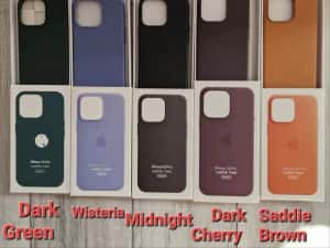 Huse piele Leather MagSafe iPhone seria 18/17/16/15/14/13/12 — miniatura 8
