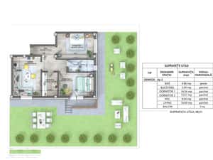 APARTAMENT CU 3 CAMERE - CURTE INTABULATA — miniatura 2