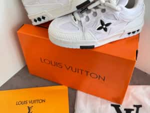 Adidasi Louis Vuitton Skate LV Full White Nou - Full Box — miniatura 3