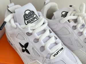 Adidasi Louis Vuitton Skate LV Full White Nou - Full Box — miniatura 5