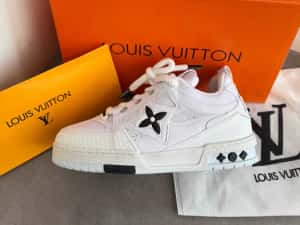 Adidasi Louis Vuitton Skate LV Full White Nou - Full Box — miniatura 9
