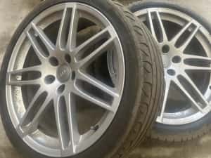 Vand jante audi R19 cu cauciucuri 255.35r19 — miniatura 3