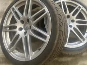 Vand jante audi R19 cu cauciucuri 255.35r19 — miniatura 8