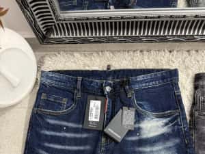 Blugi scurti Dsquared2 Premium colectie noua — miniatura 3