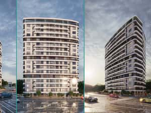 Primul Chirias - Ap3cam Campus Tomis Tower cu parcare - 1000 euro — miniatura 2