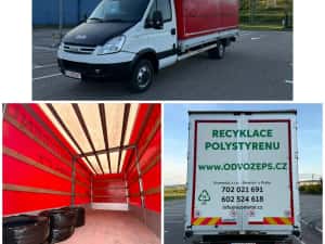 Iveco Daily Prelată Lungă 5.55 m lungime Cub Lift Obloane Basculabil 35c15 50c15 c17 Mercedes Sprinter 519 518 418 419 VW LT Crafter Renault Ford Fiat — miniatura 3