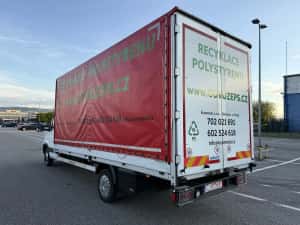 Iveco Daily Prelată Lungă 5.55 m lungime Cub Lift Obloane Basculabil 35c15 50c15 c17 Mercedes Sprinter 519 518 418 419 VW LT Crafter Renault Ford Fiat — miniatura 8