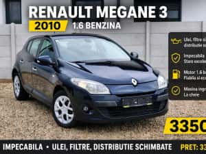 Renault Megan 3 , 2010 , 1.6 Benzina 16v , Adusa recent