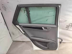 Ușă Spate Stânga Mercedes-Benz C-Class W204 Sedan Alb Cod Culoare 149 Polar White 2013 / [2007-2014] / A2047302300 (1E) — miniatura 7