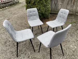 Scaune gri tapitate — miniatura 10