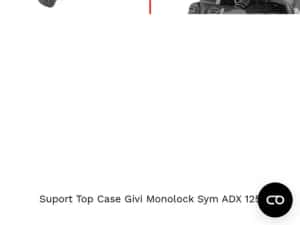 Suport GIVI top case Sym Adx 125 sigilat — miniatura 7