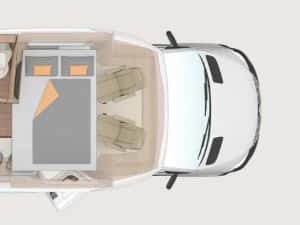 Inchiriem autorulota premium Weinsberg Mercedes automata, model 2023, 4 locuri, AC, solar — miniatura 8