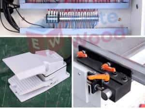 Masina de gaurit multiplu cu doua grupuri gaurire EW-732 — miniatura 5