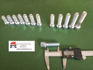 Prezoane VW Audi Mercedes M14 x 1,5 filet 43 mm Total 63 mm cap Raza — miniatura 10