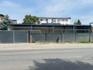 Spațiu comercial de închiriat, stradal, str Crinului,Roșu 250mp curte+150mp hala