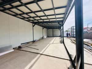 Spațiu comercial de închiriat, stradal, str Crinului,Roșu 250mp curte+150mp hala — miniatura 2