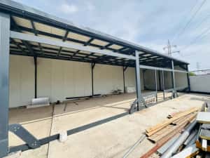 Spațiu comercial de închiriat, stradal, str Crinului,Roșu 250mp curte+150mp hala — miniatura 3