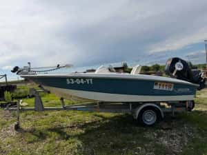 UNSINKABLE Boston Whaler 150 Super Sport + Mercury 60HP + Peridoc — miniatura 2