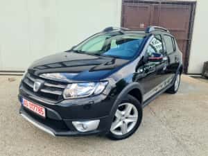 Dacia Sandero-Stepway Techroad-an 2014-0.9 Tce90-Rar efectuat-euro 5-navi-parc auto-nr rosii — miniatura 3