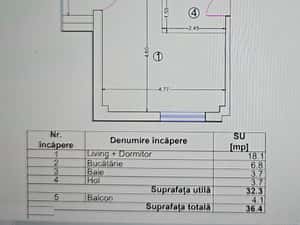 Garsonieră Premium în Otopeni | Finisată Complet | Balcon | Investiție — miniatura 3