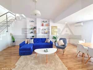 Penthouse superb pe 2 nivele, orientat E-V, cartier Buna ziua