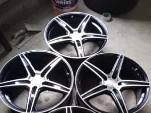 4 jante 5x112 R19  audi   A4 A5 A6 Q5 Skoda Octavia 2 3 4 superb karoq kodiaq Tiguan passat B8 B9 CC — miniatura 2