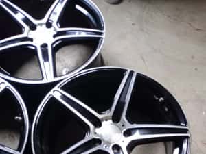 4 jante 5x112 R19  audi   A4 A5 A6 Q5 Skoda Octavia 2 3 4 superb karoq kodiaq Tiguan passat B8 B9 CC — miniatura 4