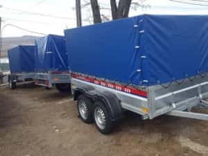 Vand remorca cu 1 axa sau 2 axe 750 kg noua, in Jud Braila