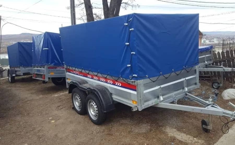 Vand remorca cu 1 axa sau 2 axe 750 kg noua, in Jud Braila — fotografie 1 din 10