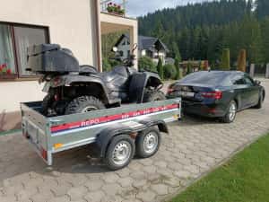 Vand remorca cu 1 axa sau 2 axe 750 kg noua, in Jud Braila — miniatura 3