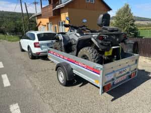 Vand remorca cu 1 axa sau 2 axe 750 kg noua, in Jud Braila — miniatura 5