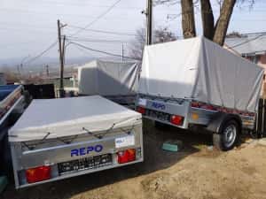 Vand remorca cu 1 axa sau 2 axe 750 kg noua, in Jud Braila — miniatura 6