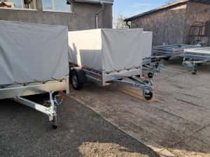 Vand remorca cu 1 axa sau 2 axe 750 kg noua, in Jud Braila — miniatura 9