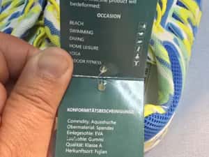 Adidasi inot, barefoot, marimea 32, blue — miniatura 10