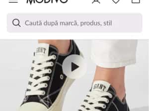 Tenisi GANT, negri,mărimea 38, noi. Originali — miniatura 4