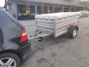 Vand remorca cu 1 axa sau 2 axe 750 kg noua, in Jud Prahova — miniatura 7