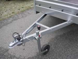 Remorcă REPO cu dublu ax, 750 kg - NR ROSII, ASIGURARE SI CARTE RAR — miniatura 6