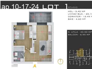 AP. 2 CAM. INCALZIRE IN PARDOSEALA/ PALLADY — miniatura 3