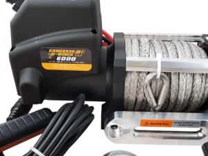 Troliu electric K 6000 lb SR plasma KangarooWinch PowerWinch 2722 kg — miniatura 2