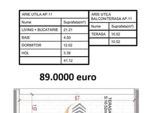 Pallady 2 camere tip studio 52 mp la 5 minute autobuz 330 — miniatura 4