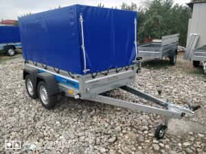 Remorca cu Prelata 750 kg 2 Axe Faro Solidus 236x125x120 cm Nr Rosi — miniatura 9