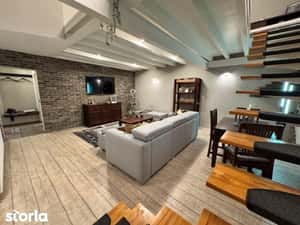 Loft elegant pe 2 niveluri, mobilat premium, centru orasului. — miniatura 4