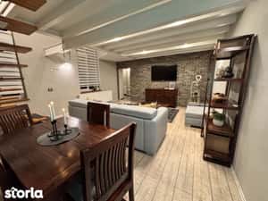 Loft elegant pe 2 niveluri, mobilat premium, centru orasului. — miniatura 5