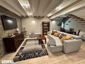 Loft elegant pe 2 niveluri, mobilat premium, centru orasului. — miniatura 6